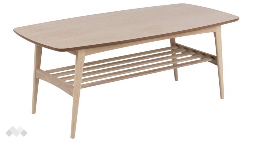 Холна маса Уудсток светъл дъб - изглед 1