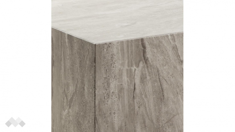 Холна маса Заре сив мрамор - изглед 3 - МебелМаг Холна маса Заре сив мрамор - изглед 3
