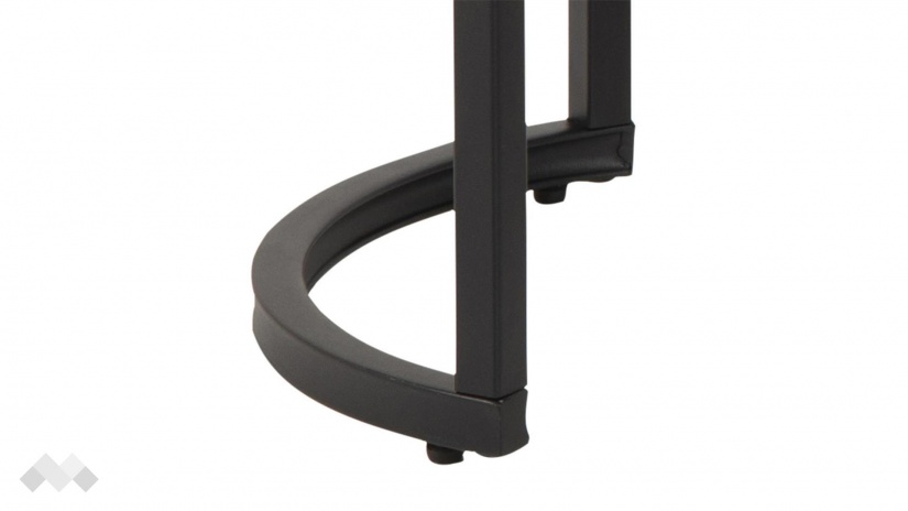 Холна маса Спиро комплект маси черен мрамор с черно - изглед 7 - МебелМаг Холна маса Спиро комплект маси черен мрамор с черно - изглед 7