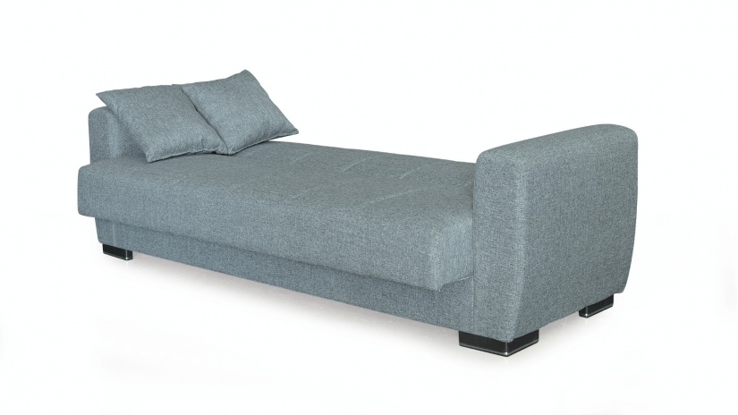 Диван Монца триместни сив - изглед 5 - МебелМаг Диван Монца триместни сив - изглед 5