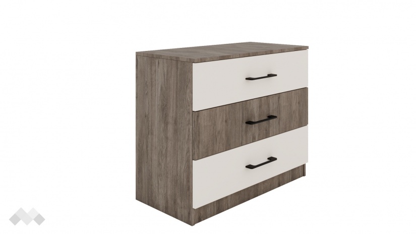 Спален комплект Комо К1 орех селект тъмен с кашмир - изглед 10 - МебелМаг Спален комплект Комо К1 орех селект тъмен с кашмир - изглед 10