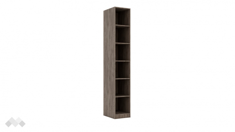 Спален комплект Комо К2 орех селект тъмен с кашмир - изглед 9 - МебелМаг Спален комплект Комо К2 орех селект тъмен с кашмир - изглед 9