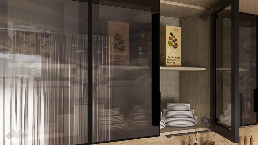 Кухня Зума прави олив мат с мока - изглед 3