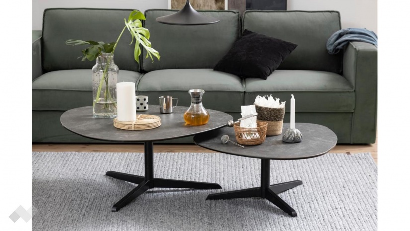 Холна маса Барнсли черен - изглед 5 - МебелМаг Холна маса Барнсли черен - изглед 5