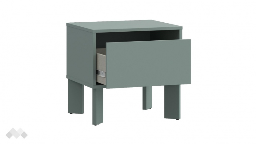 Нощно шкафче Тахо олив - изглед 3