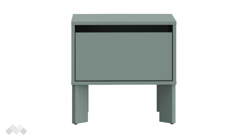 Нощно шкафче Тахо олив - изглед 5