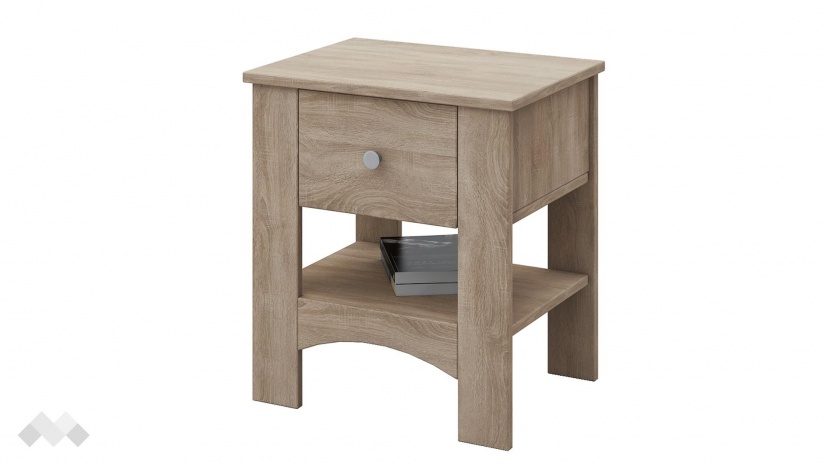 Нощен шкаф Одеса тъмна сонома - изглед 1