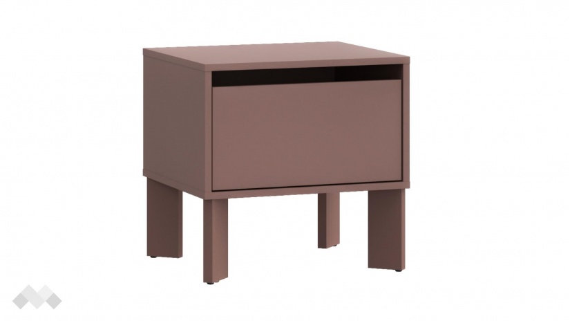 Нощно шкафче Тахо теракота - изглед 2