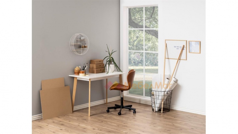 Офис стол Батилда кафяв - изглед 1 - МебелМаг Офис стол Батилда кафяв - изглед 1