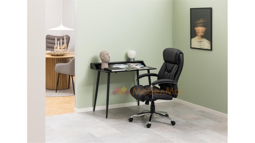 Офис стол Бенсън черен - изглед 1 - МебелМаг Офис стол Бенсън черен - изглед 1