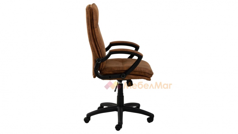 Офис стол Брад кафяв - изглед 4 - МебелМаг Офис стол Брад кафяв - изглед 4