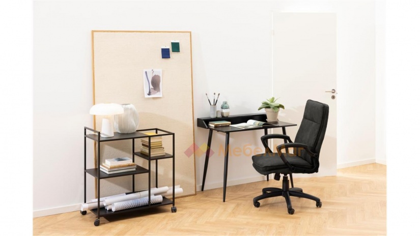 Офис стол Брад сив - изглед 5 - МебелМаг Офис стол Брад сив - изглед 5