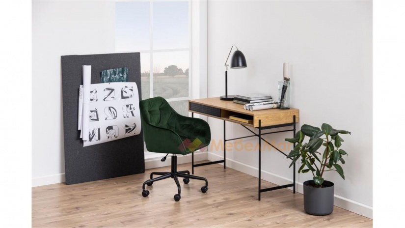 Офис стол Брук зелен - изглед 1 - МебелМаг Офис стол Брук зелен - изглед 1