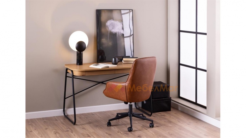 Офис стол Ерик кафяв - изглед 2 - МебелМаг Офис стол Ерик кафяв - изглед 2