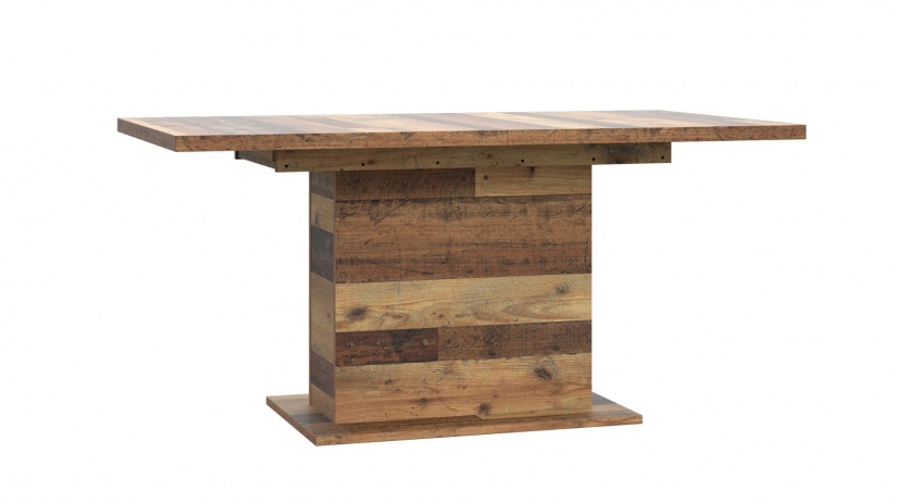 Трапезна маса Кора разтегателни олд стайл - изглед 2 - МебелМаг Трапезна маса Кора разтегателни олд стайл - изглед 2