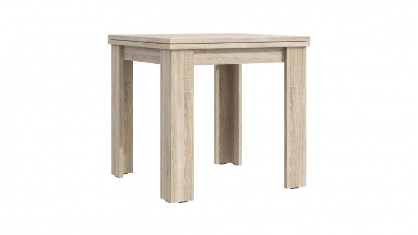 Трапезна маса Вероника разтегателни дъб сонома - изглед 2 - МебелМаг Трапезна маса Вероника разтегателни дъб сонома - изглед 2