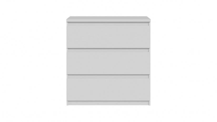 Скрин Челси бял мат - изглед 2 - МебелМаг Скрин Челси бял мат - изглед 2