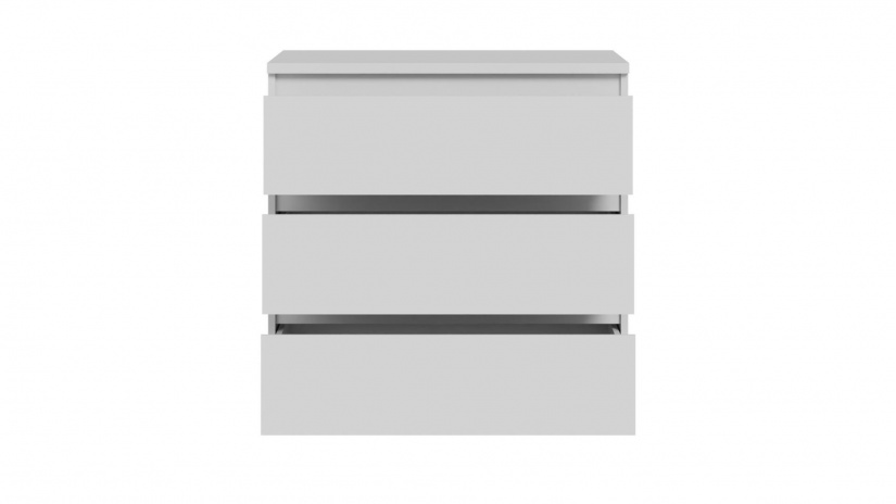 Скрин Челси бял мат - изглед 4 - МебелМаг Скрин Челси бял мат - изглед 4