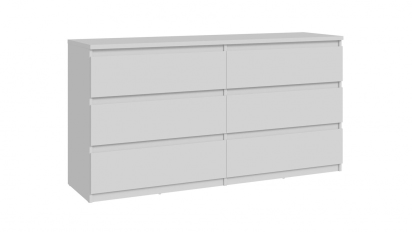 Скрин Челси бял мат - изглед 3 - МебелМаг Скрин Челси бял мат - изглед 3