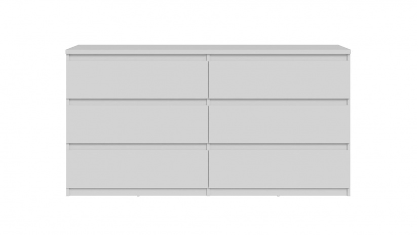 Скрин Челси бял мат - изглед 2 - МебелМаг Скрин Челси бял мат - изглед 2