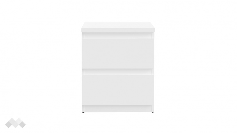 Скрин Едмор бял - изглед 2 - МебелМаг Скрин Едмор бял - изглед 2