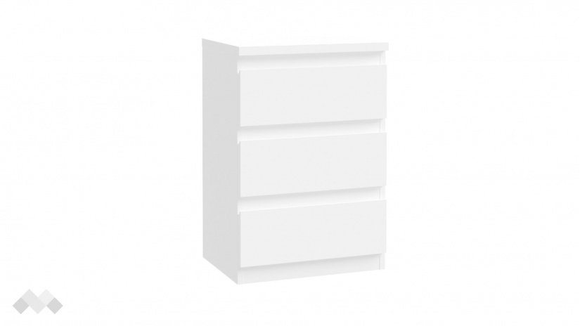 Скрин Едмор бял - изглед 3 - МебелМаг Скрин Едмор бял - изглед 3