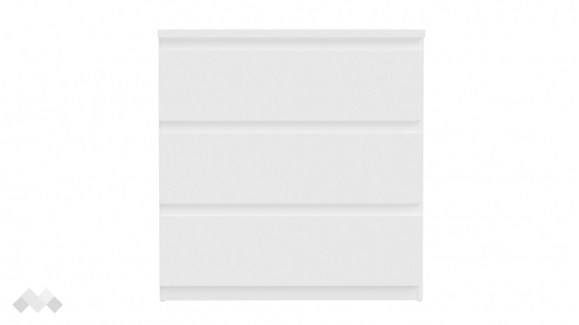 Скрин Едмор бял - изглед 2 - МебелМаг Скрин Едмор бял - изглед 2