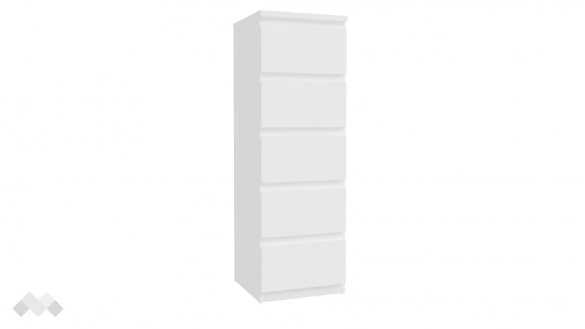 Скрин Едмор бял - изглед 3 - МебелМаг Скрин Едмор бял - изглед 3