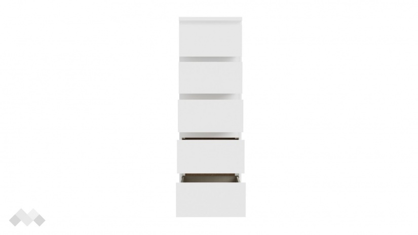 Скрин Едмор бял - изглед 4 - МебелМаг Скрин Едмор бял - изглед 4