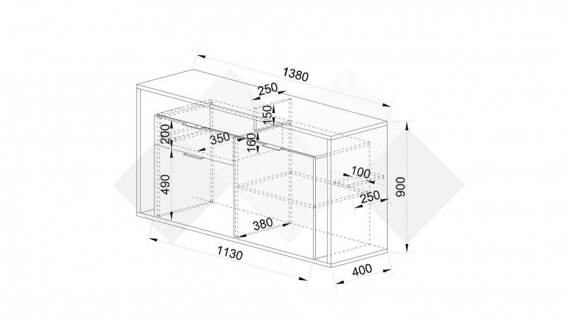 Скрин Фамо сонома арвен с графит и карбон мат - изглед 3