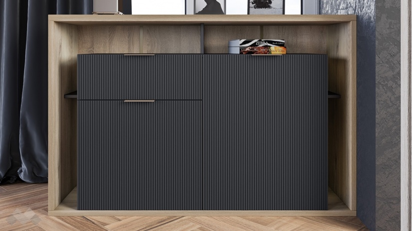 Скрин Фамо сонома арвен с графит и карбон мат - изглед 1