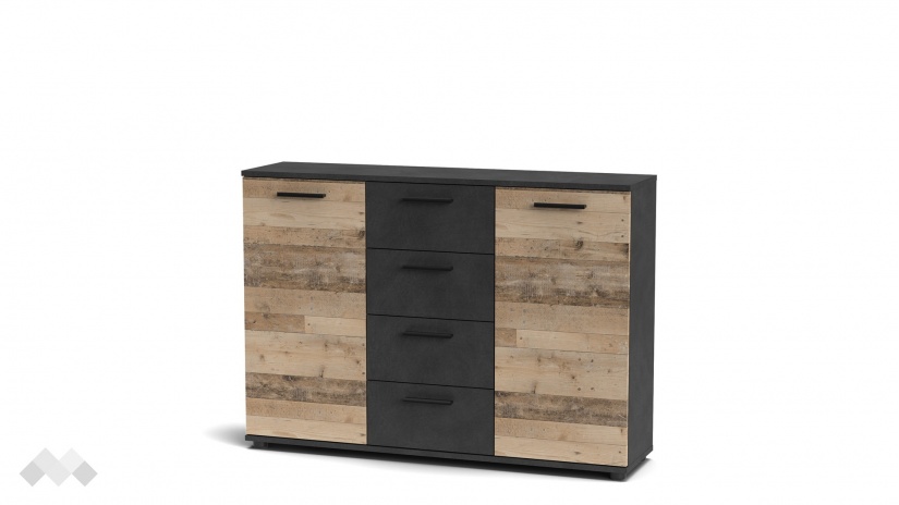 Скрин Гама светъл олд стайл с матера - изглед 3 - МебелМаг Скрин Гама светъл олд стайл с матера - изглед 3