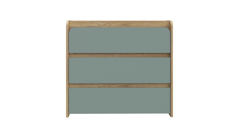 Скрин Холис дъб маувела с олив - изглед 2 - МебелМаг Скрин Холис дъб маувела с олив - изглед 2