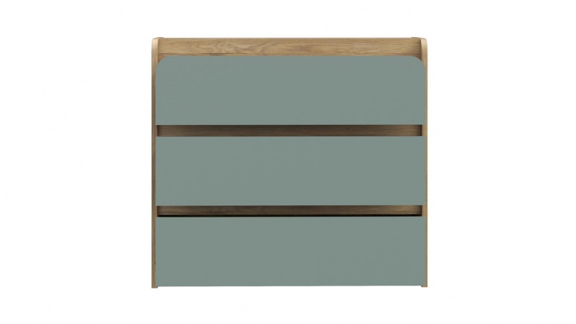 Скрин Холис дъб маувела с олив - изглед 4 - МебелМаг Скрин Холис дъб маувела с олив - изглед 4