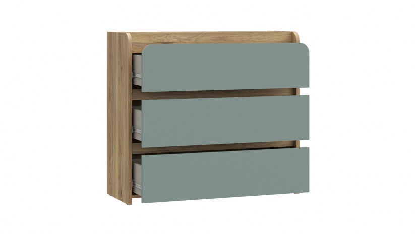 Скрин Холис дъб маувела с олив - изглед 5 - МебелМаг Скрин Холис дъб маувела с олив - изглед 5