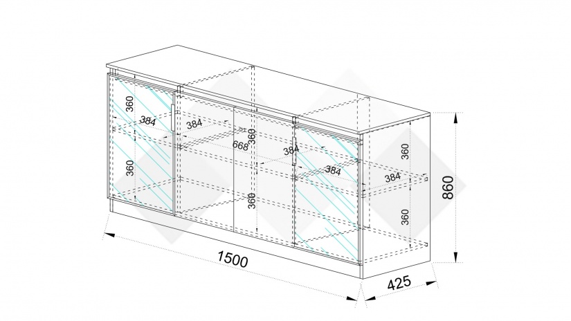 Скрин Лондон дъб герано с кашмир - изглед 3