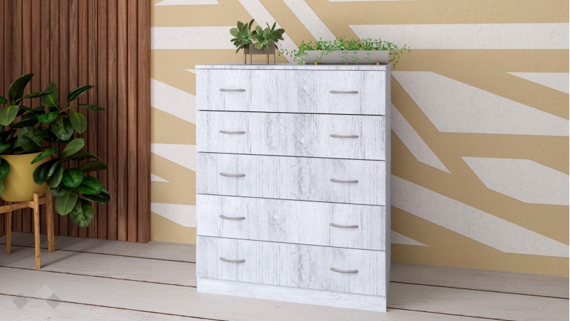 Скрин №1 дъб антик - изглед 1 - МебелМаг Скрин №1 дъб антик - изглед 1