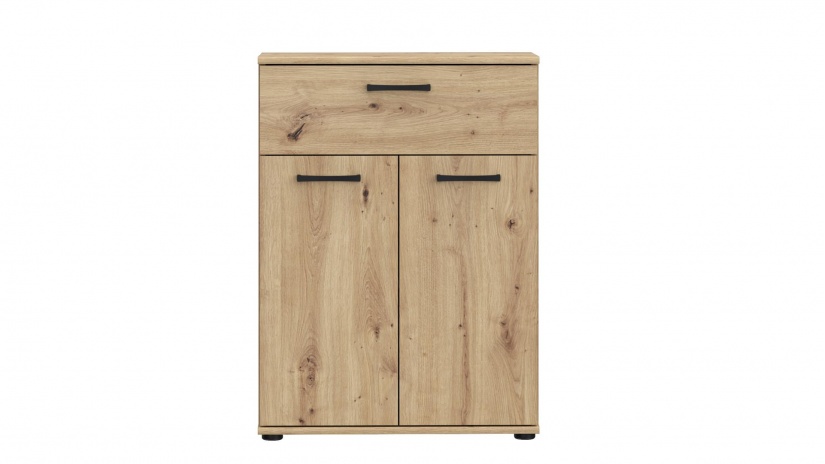 Скрин Нико дъб артисан - изглед 4 - МебелМаг Скрин Нико дъб артисан - изглед 4