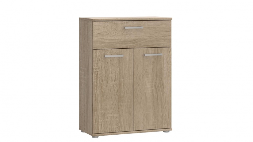 Скрин Нико дъб сонома - изглед 2 - МебелМаг Скрин Нико дъб сонома - изглед 2