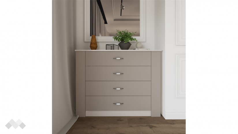 Скрин Еридан кашмир с капучино мат - изглед 1