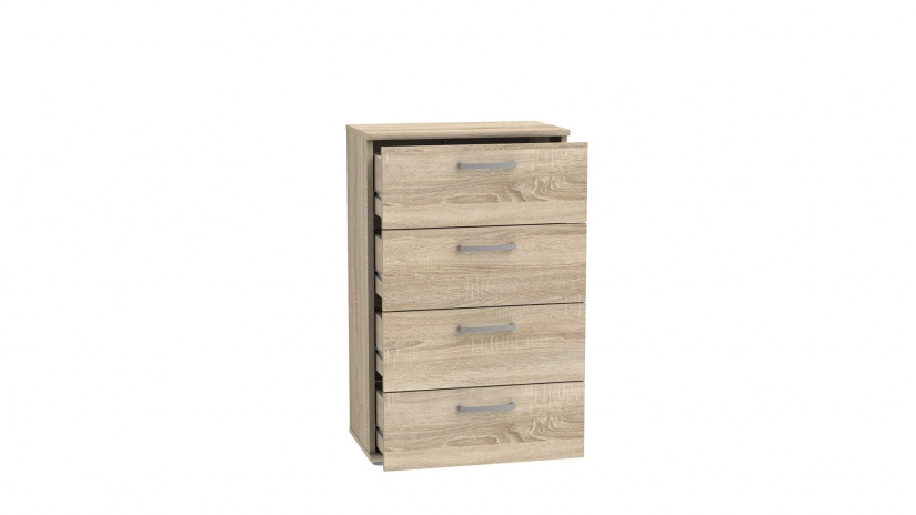 Скрин Нико дъб сонома - изглед 3 - МебелМаг Скрин Нико дъб сонома - изглед 3