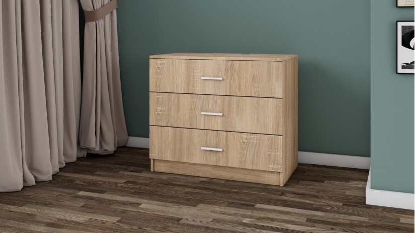 Скрин Арго дъб сонома - изглед 1 - МебелМаг Скрин Арго дъб сонома - изглед 1