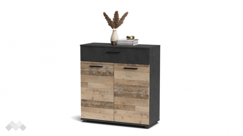 Скрин Стейси светъл олд стайл с матера - изглед 3 - МебелМаг Скрин Стейси светъл олд стайл с матера - изглед 3