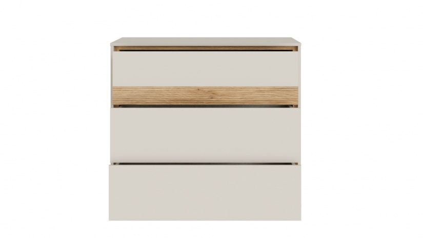 Скрин Векслин пясък с дъб маувела - изглед 4 - МебелМаг Скрин Векслин пясък с дъб маувела - изглед 4