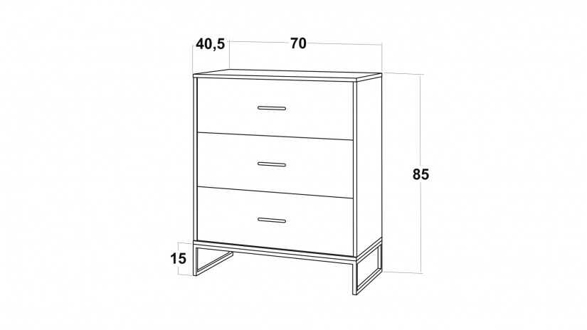 Скрин Велора кашмир - изглед 2 - МебелМаг Скрин Велора кашмир - изглед 2