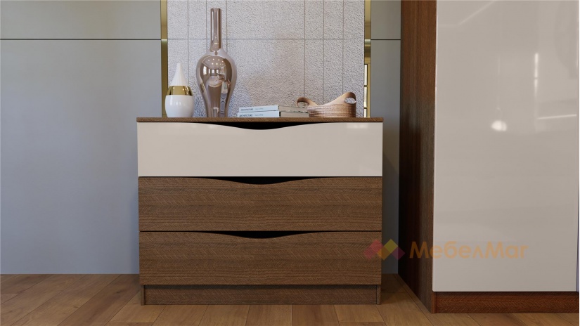 Спален комплект Андора с включен матрак Бонел 160/200 песаро с кашмир гланц - изглед 11