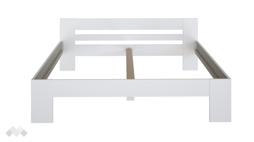 Спалня 180/200 Виндук с включен матрак Бонел 180/200 бял - изглед 4 - МебелМаг Спалня 180/200 Виндук с включен матрак Бонел 180/200 бял - изглед 4