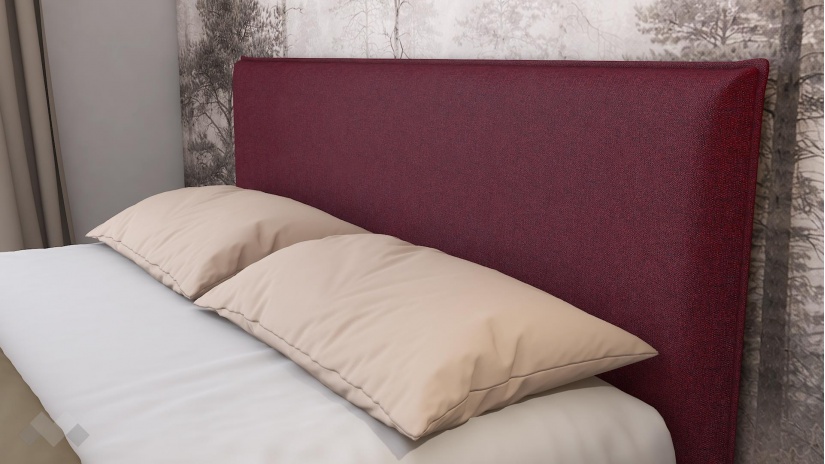 Тапицирана спалня 160/200 Дена с включен матрак Sleep Nuvia 160/200 червен - изглед 2