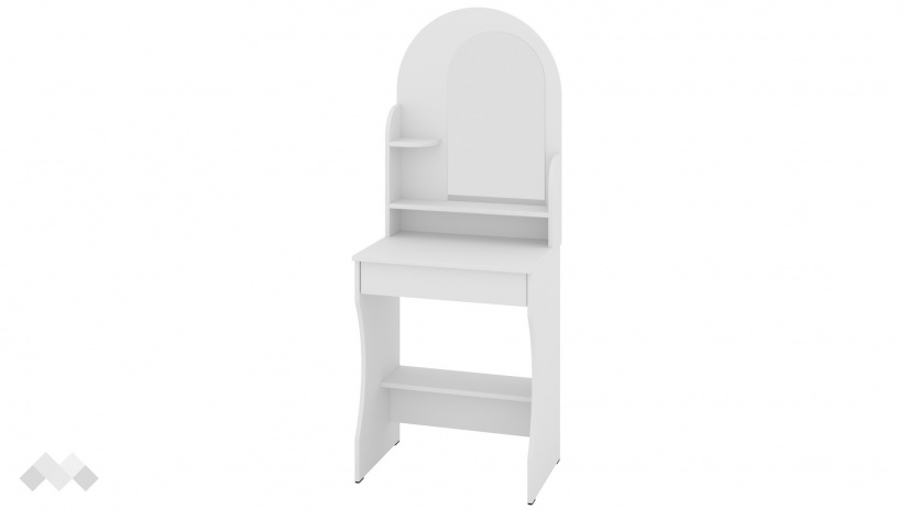 Тоалетка Павия бял - изглед 2 - МебелМаг Тоалетка Павия бял - изглед 2