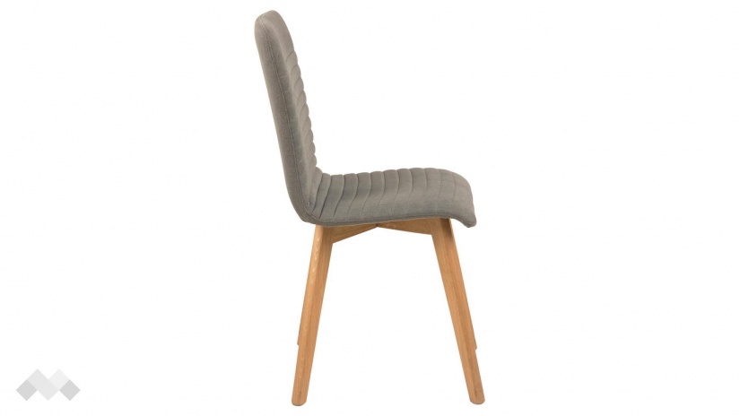 Трапезен стол Ароса сив - изглед 3 - МебелМаг Трапезен стол Ароса сив - изглед 3